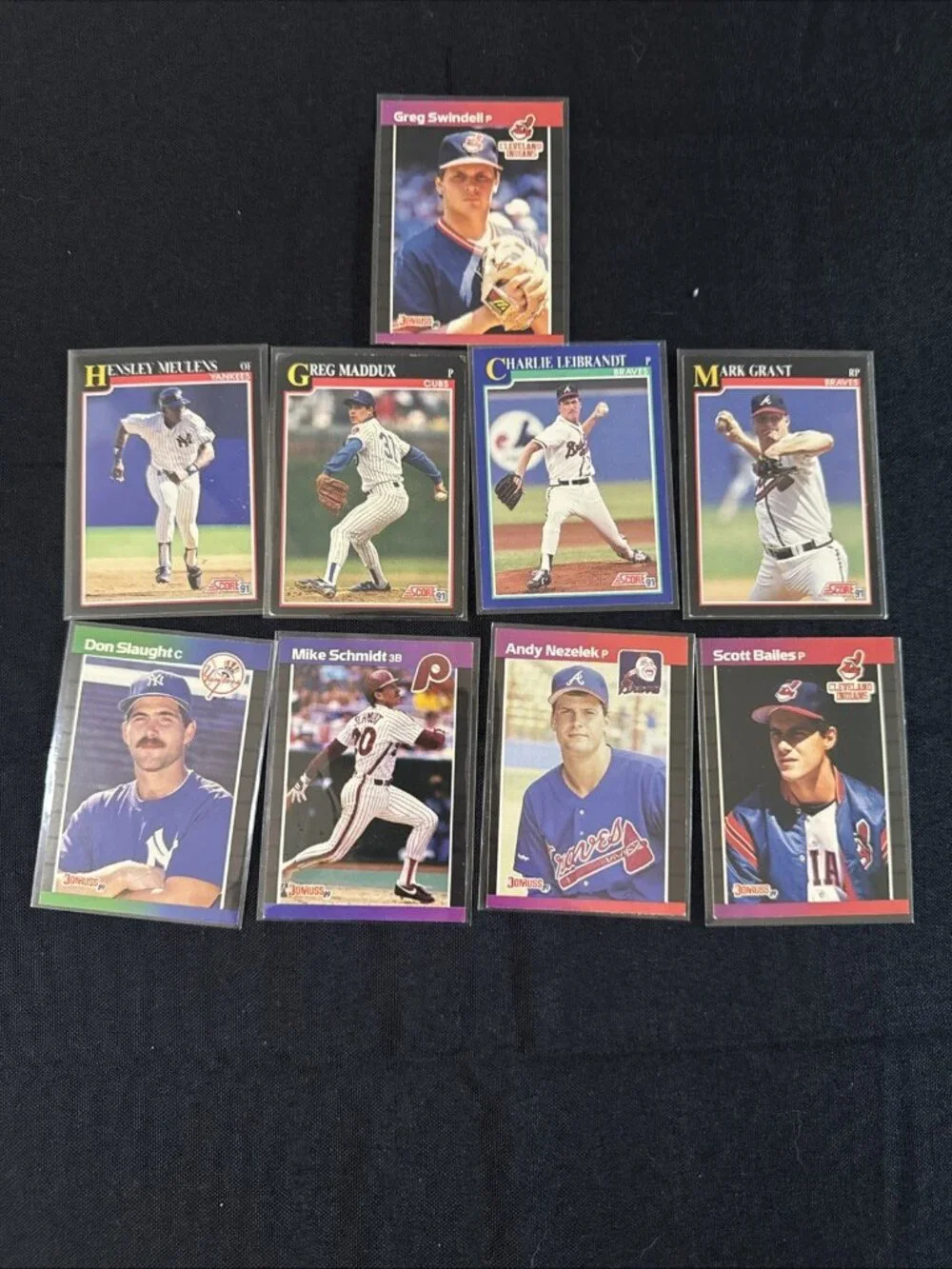 vintage baseball cards lot